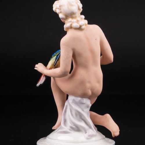 Обнаженная с попугаем, Fasold & Stauch, Германия, 1913-72 гг