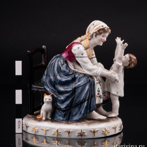 Женщина с ребенком, Ackermann & Fritze, Германия, 1908-51 гг