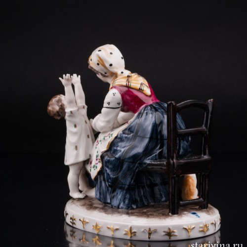 Женщина с ребенком, Ackermann & Fritze, Германия, 1908-51 гг