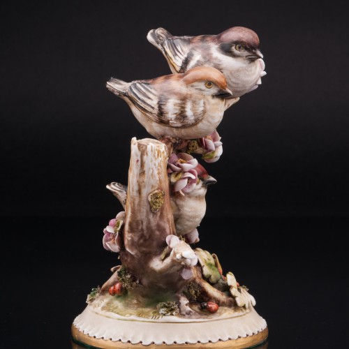 Три воробья на дереве, Antonio Borsato, Италия, сер. 20 в