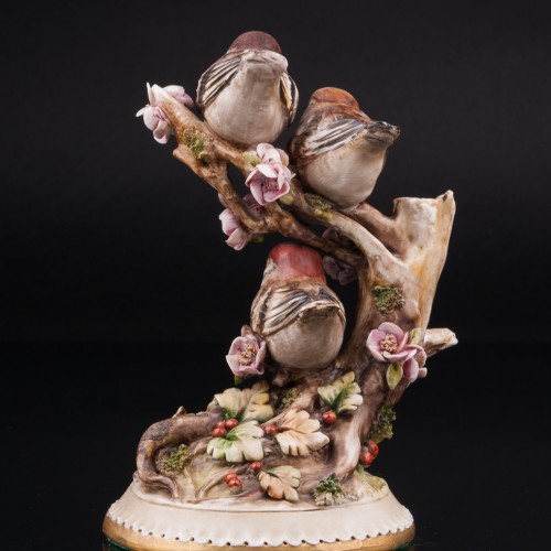 Три воробья на дереве, Antonio Borsato, Италия, сер. 20 в