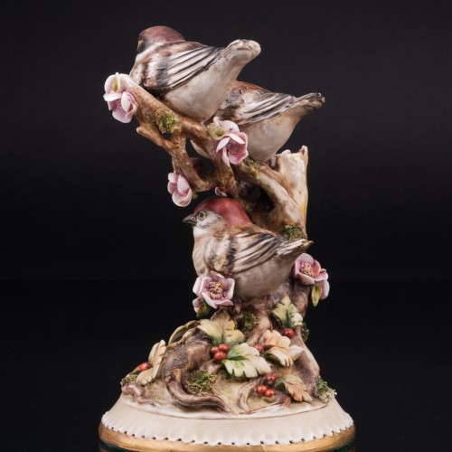 Три воробья на дереве, Antonio Borsato, Италия, сер. 20 в