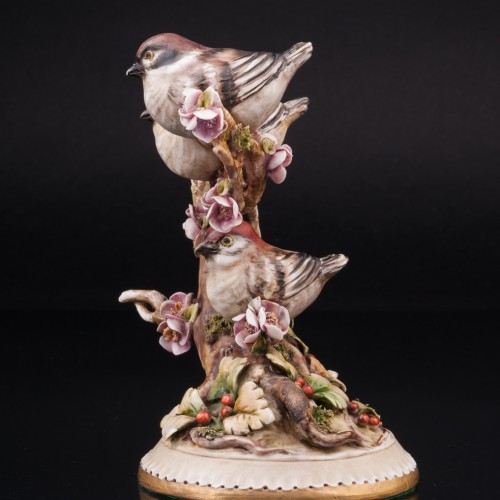 Три воробья на дереве, Antonio Borsato, Италия, сер. 20 в