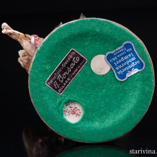 Три воробья на дереве, Antonio Borsato, Италия, сер. 20 в