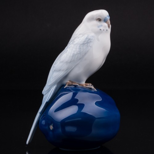 Волнистый попугай на тыкве, Royal Copenhagen, Дания