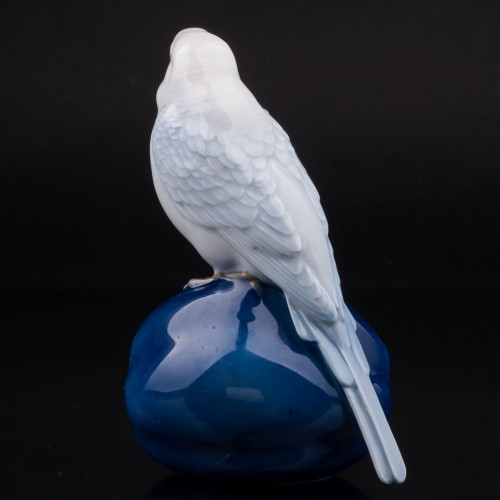 Волнистый попугай на тыкве, Royal Copenhagen, Дания