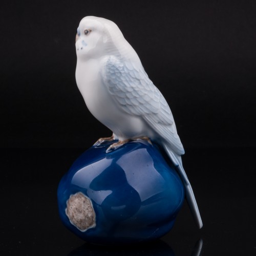 Волнистый попугай на тыкве, Royal Copenhagen, Дания