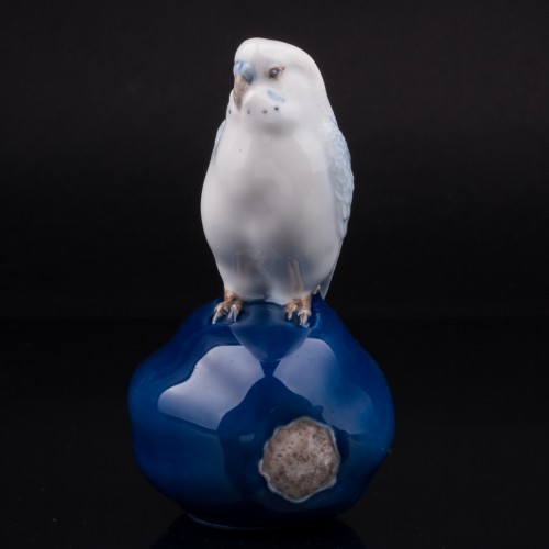 Волнистый попугай на тыкве, Royal Copenhagen, Дания