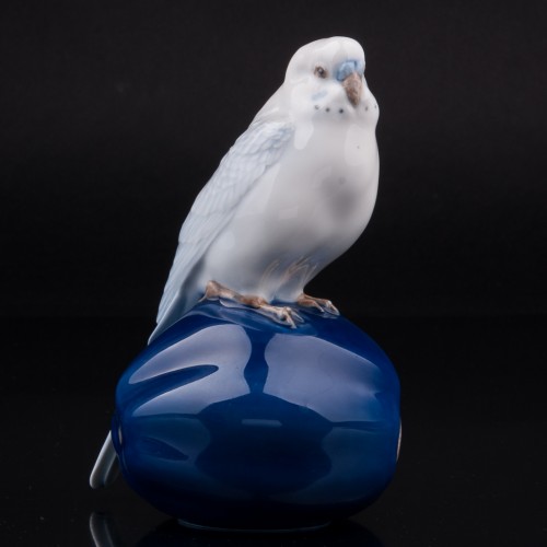 Волнистый попугай на тыкве, Royal Copenhagen, Дания