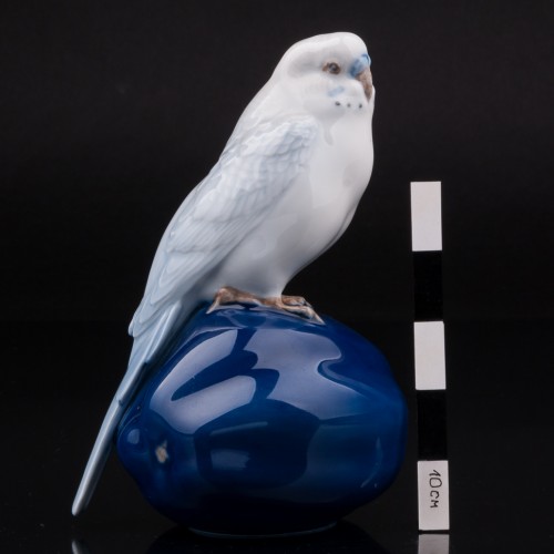 Волнистый попугай на тыкве, Royal Copenhagen, Дания