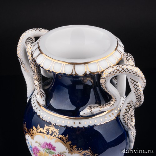 Ваза "Змеи", Meissen, Германия, 1969 г