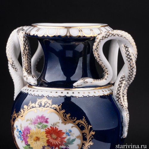 Ваза "Змеи", Meissen, Германия, 1969 г