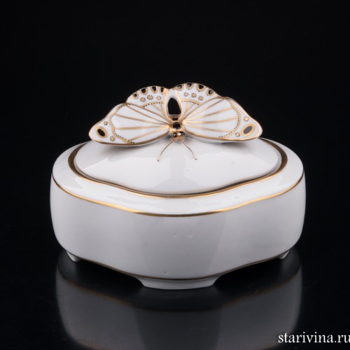 Шкатулка "Бабочка", Metzler & Ortloff, Германия, 1920-30 гг