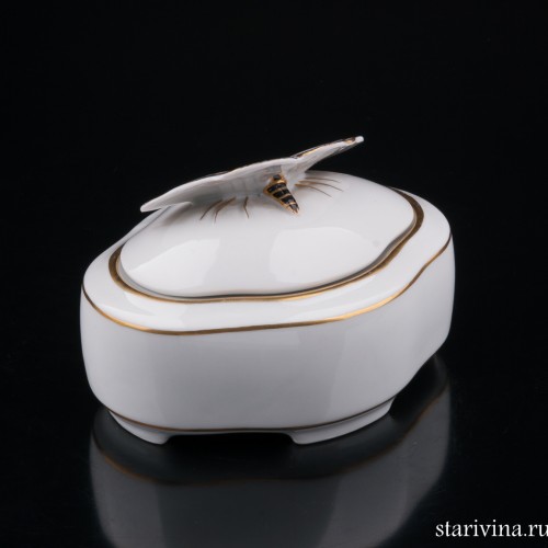 Шкатулка "Бабочка", Metzler & Ortloff, Германия, 1920-30 гг