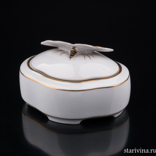 Шкатулка "Бабочка", Metzler & Ortloff, Германия, 1920-30 гг