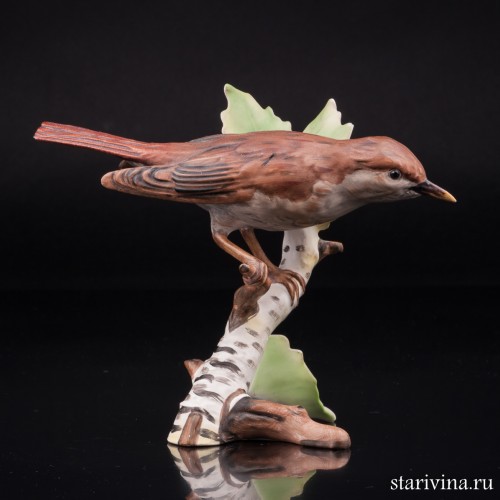 Соловей на березе, Goebel, Германия, 1973 г