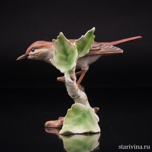 Соловей на березе, Goebel, Германия, 1973 г