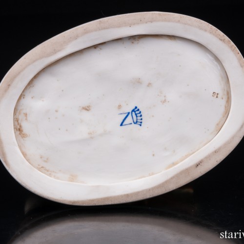 Композиция из фарфора "В таверне", Германия, пер. пол. 20 в.