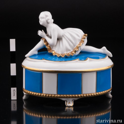 Шкатулка "Балерина", Германия, 1920-30 гг