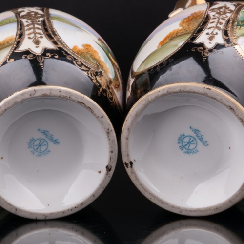 Две вазы, Noritake, Япония, 1920-40 гг