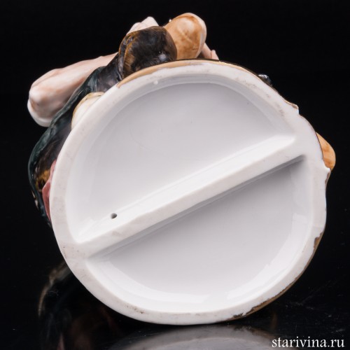 Башмачник и котенок, Capodimonte, Италия