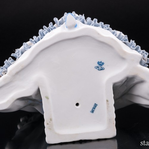 Дама в собольей шубе, кружевная, Muller & Co, Германия, 1907-52 гг