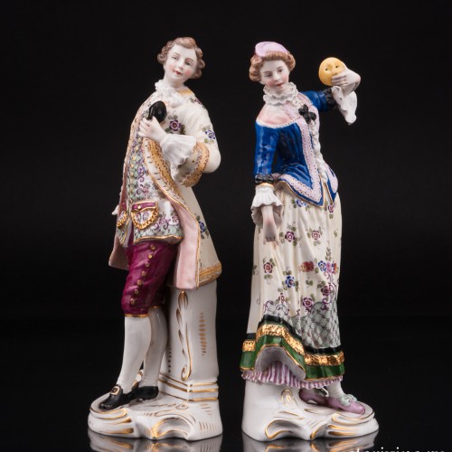 Пара на маскараде, Германия, кон. 19 в