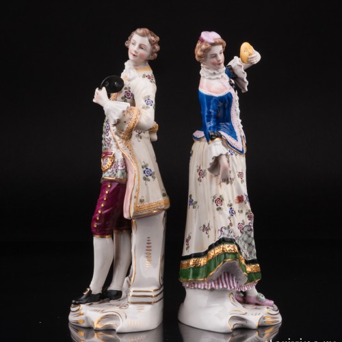 Пара на маскараде, Германия, кон. 19 в