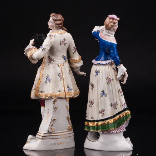 Пара на маскараде, Германия, кон. 19 в