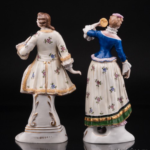 Пара на маскараде, Германия, кон. 19 в