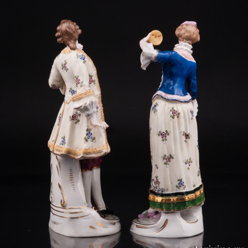 Пара на маскараде, Германия, кон. 19 в