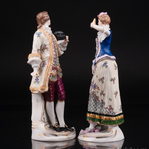 Пара на маскараде, Германия, кон. 19 в