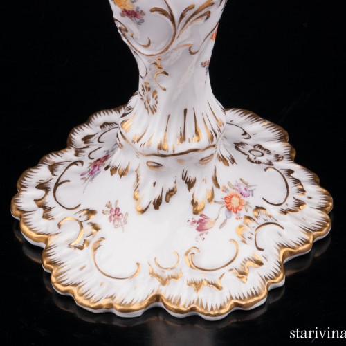 Фарфоровый Подсвечник, Дрезден, Германия, сер. 20 в.