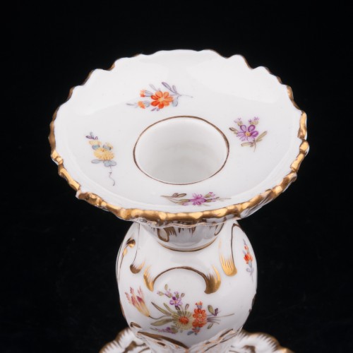 Фарфоровый Подсвечник, Дрезден, Германия, сер. 20 в.