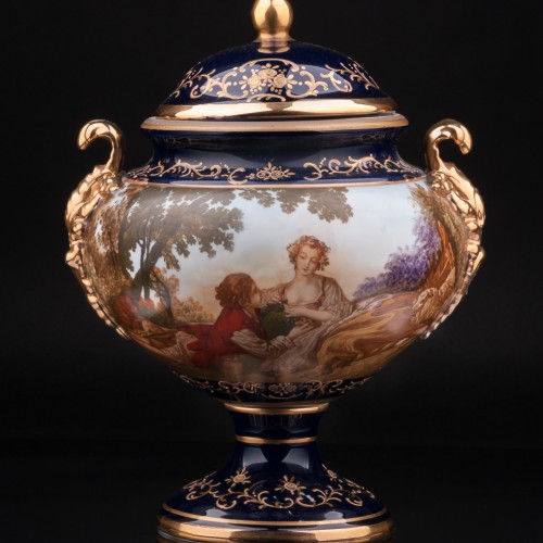 Ваза с крышкой, Limoges, Франция