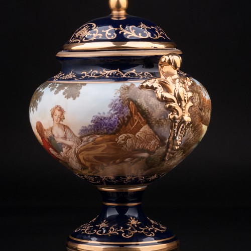 Ваза с крышкой, Limoges, Франция