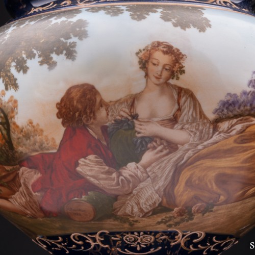 Ваза с крышкой, Limoges, Франция