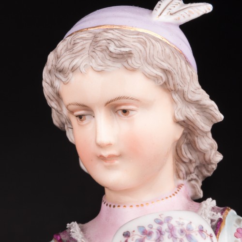 Пара в костюмах возрождения, Германия, 19 в