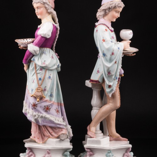 Пара в костюмах возрождения, Германия, 19 в