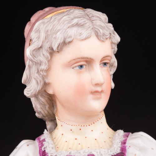 Пара в костюмах возрождения, Германия, 19 в