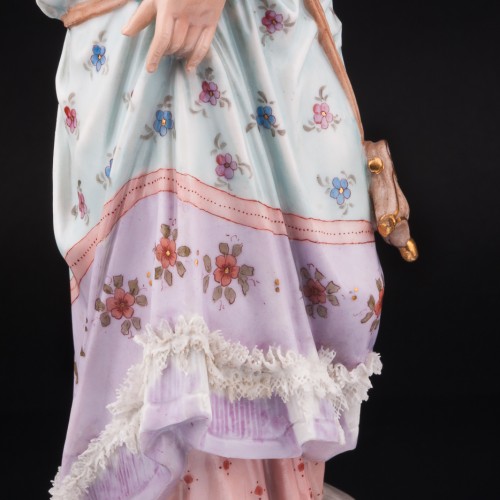 Пара в костюмах возрождения, Германия, 19 в