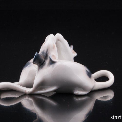 Две белых мыши, Royal Copenhagen, Дания, 1969 г