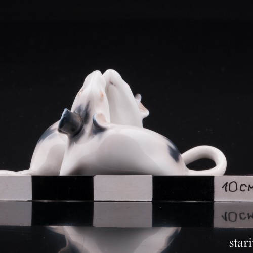 Две белых мыши, Royal Copenhagen, Дания, 1969 г