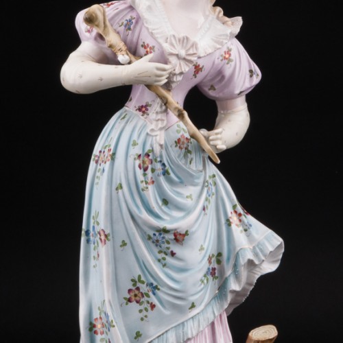 Девушка с тростью, Германия, кон. 19 - нач. 20 вв