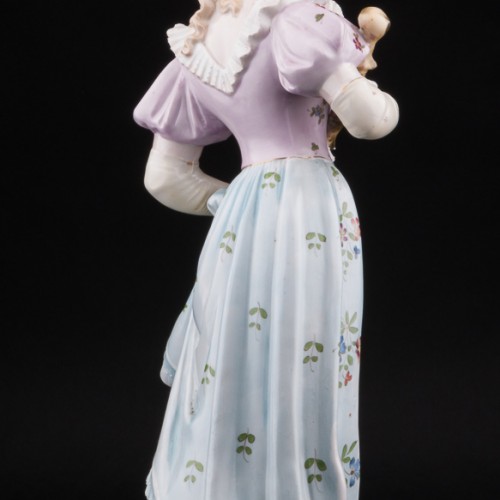 Девушка с тростью, Германия, кон. 19 - нач. 20 вв