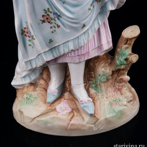 Девушка с тростью, Германия, кон. 19 - нач. 20 вв