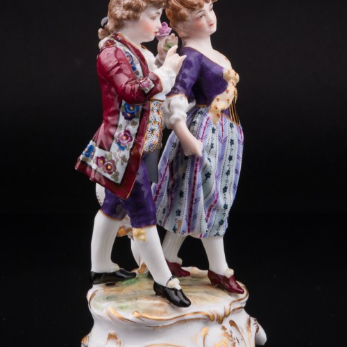 Пара на прогулке, Dressel, Kister & Co, Германия, 1907-20 гг