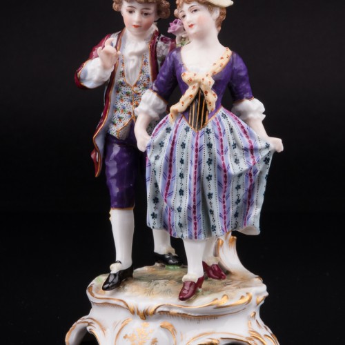 Пара на прогулке, Dressel, Kister & Co, Германия, 1907-20 гг