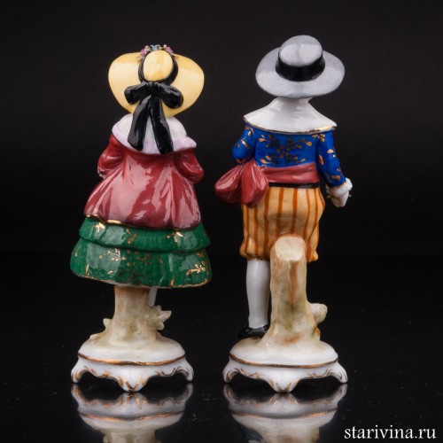 Дети в шляпах, E. A. Muller, Германия, 1890-1927 гг