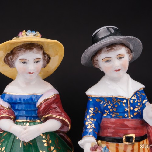 Дети в шляпах, E. A. Muller, Германия, 1890-1927 гг